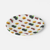 Borden van fruitpapier papieren bordje (Gekanteld)