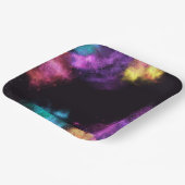 Borden van galaxy Jump Party Papieren Bordje (Gebogen)