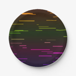 Borden van galaxy Jump Party Papieren Bordje