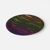 Borden van galaxy Jump Party Papieren Bordje (Gekanteld)