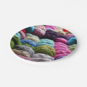 Borden van garen papieren bordje (Gekanteld)