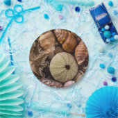 Borden van gemengde zeebergen papieren bordje (Feest)