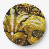 Borden van Golden Mardi Gras Papieren Bordje (Voorkant)