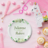 Borden van groenbodempapier papieren bordje (Feest)