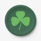 Borden van groenschouderpapier papieren bordje (Voorkant)