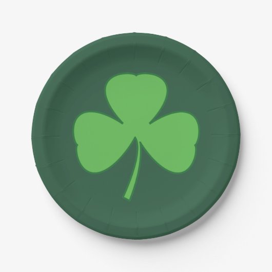 Borden van groenschouderpapier papieren bordje (Voorkant)