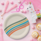 Borden van Groovy Party Papieren Bordje (Feest)