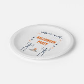 Borden van hagediskettes papieren bordje (Gekanteld)