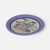 Borden van hagediskettes papieren bordje (Gekanteld)