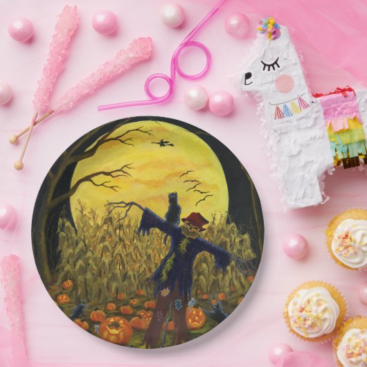 Borden van hakhout papieren bordje (Feest)