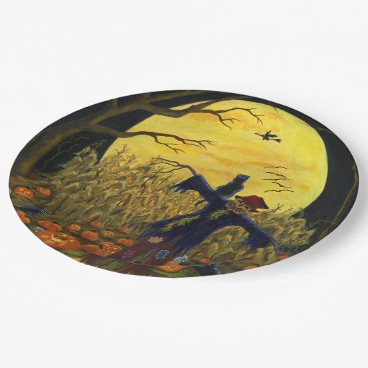 Borden van hakhout papieren bordje (Gekanteld)