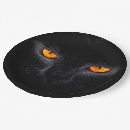 Borden van hakpapier/zwart katalysator papieren bordje (Gekanteld)