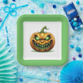 Borden van halloween Pumpkin-papier Papieren Bordje (Feest)