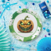 Borden van halloween Pumpkin-papier Papieren Bordje (Feest)