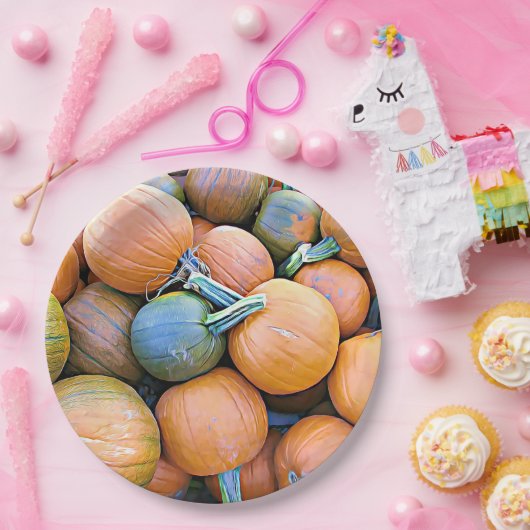 Borden van halloween Pumpkins Party Papieren Bordje (Feest)