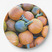 Borden van halloween Pumpkins Party Papieren Bordje (Voorkant)