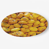 Borden van halloween Pumpkins Party Papieren Bordje (Gekanteld)