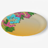 Borden van Hawaiian Luau Party Paper Papieren Bordje (Gekanteld)