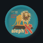 Borden van Hebreeuws Aleph Bet Paper Papieren Bordje<br><div class="desc">Pas je affaire aan met de borden en luiers van Hebreeuwse Alephbet. Gooi een spectaculaire partij met volledig aanpasbare papieren borden om uw thema aan te passen! Met onze papieren borden maak je het echt speciaal! Gedrukt op duurzaam papier en je kunt ze natuurlijk helemaal naar hartewens personaliseren met je...</div>
