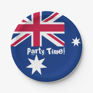 Borden van het Australische vlaggenstaatpapier Papieren Bordje