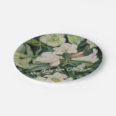 Borden van het Duitse witboek van Floral Moederdag Papieren Bordje (Gekanteld)