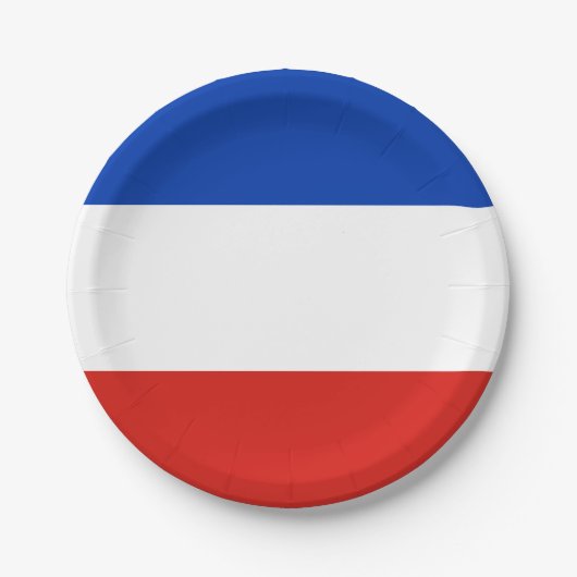 Borden van het papiermerk Schleswig-Holstein Papieren Bordje (Voorkant)