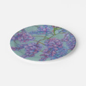 Borden van het Wisteria Paper Papieren Bordje (Gekanteld)