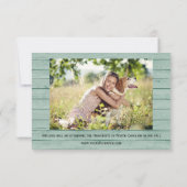 Borden van hout Achtergrond-3x5 Afstuderen Aankond Aankondiging (Achterkant)