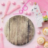 Borden van houtkarton papieren bordje (Feest)