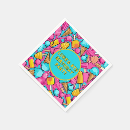 "BORDEN VAN IJSJES- EN IJSJES-PAPIER" SERVET (Hoek)