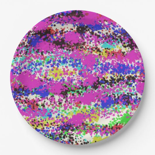 Borden van JP's Artsy Ware Papieren Bordje (Voorkant)