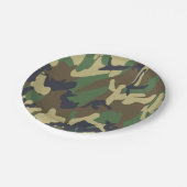 Borden van kameropapier papieren bordje (Gekanteld)