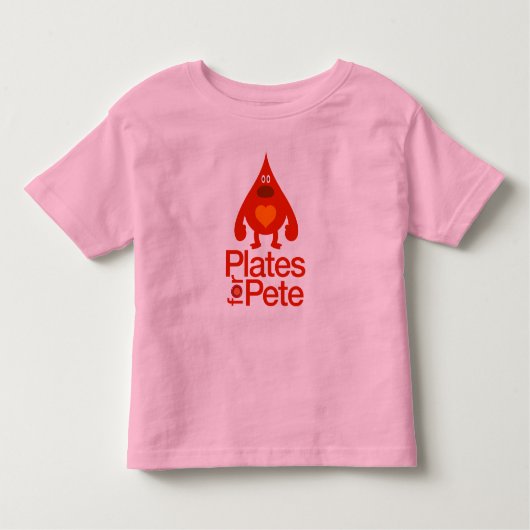 Borden van kinderen voor Pete Kinder Shirts (Voorkant)