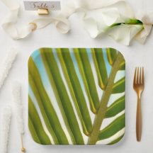 Borden van kokosbladpapier