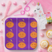 Borden van kostuumontwerp-papier papieren bordje (Feest)