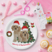 Borden van krantenpapier papieren bordje (Feest)