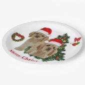 Borden van krantenpapier papieren bordje (Gekanteld)