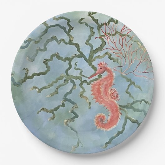 borden van kustpapier papieren bordje (Voorkant)