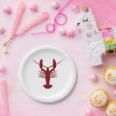 Borden van laster Silhouette Paper Papieren Bordje (Feest)