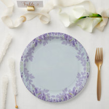 Borden van Lavender Floral Party