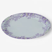 Borden van Lavender Floral Party Papieren Bordje (Gekanteld)