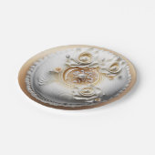 Borden van legant weddenschap papieren bordje (Gekanteld)