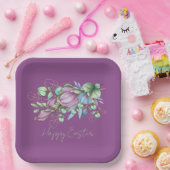 Borden van lente-Bouquetpapier Papieren Bordje (Feest)