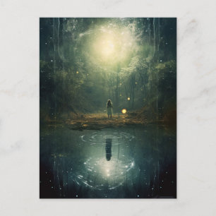 Borden van Licht Briefkaart