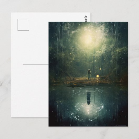 Borden van Licht Briefkaart (Voorkant / Achterkant)