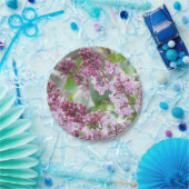 Borden van lila lentepapier papieren bordje (Feest)