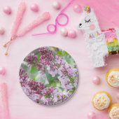 Borden van lila lentepapier papieren bordje (Feest)