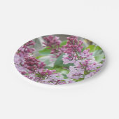 Borden van lila lentepapier papieren bordje (Gekanteld)