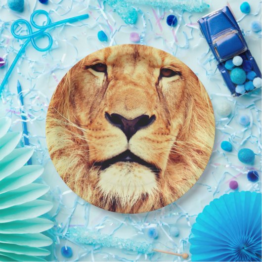 Borden van lippenpapier papieren bordje (Feest)