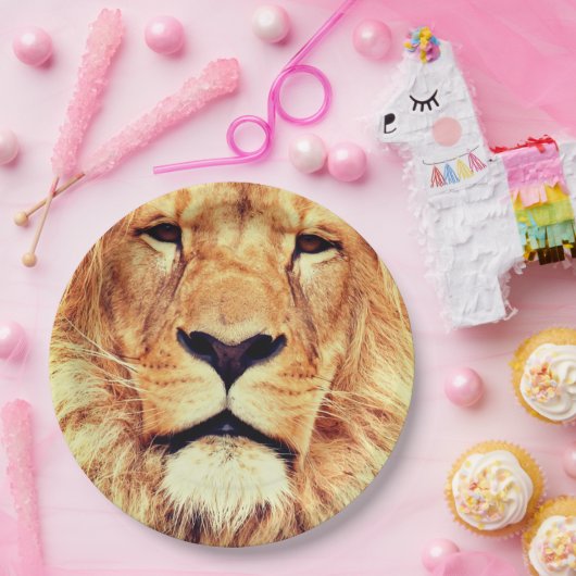 Borden van lippenpapier papieren bordje (Feest)